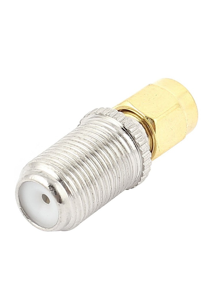F Type Female Jack to SMA Male Straight Adapter RF Connector Converter USA