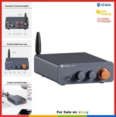 Bluetooth Amplifier 300W x2 TPA3255 2 Channel Mini Class D Home Audio Stereo