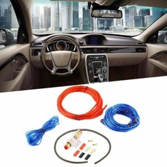 1500W Car Audio Cable Kit Amp Amplifier Install RCA Subwoofer Sub Wiring 8 Gauge