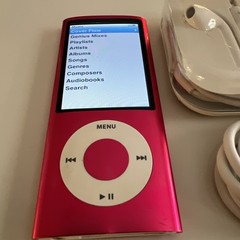 Apple iPod nano 5th Generation Pink (8GB) New Battery Installed Big Bundle