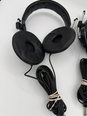 Fostex T20 Stereo Headphones Adjustable Headband Ear-Pad Black 6.35mm pair