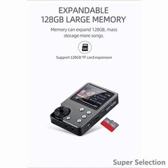 HiFi Lossless MP3 Player 20H Playback 2.0″ Screen Supports FLAC DSD