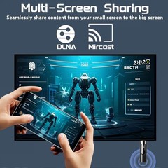 M98-Y9 Android 14 TV Stick 4GB+32GB 8K WiFi6 BT5.0 HDMI Streaming Media Player