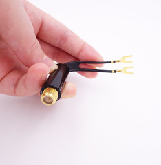 Matching Transformer, 4-Pack Gold Plated 75 Ohm to 300 Ohm Adapter, UHF/VHF/FM B