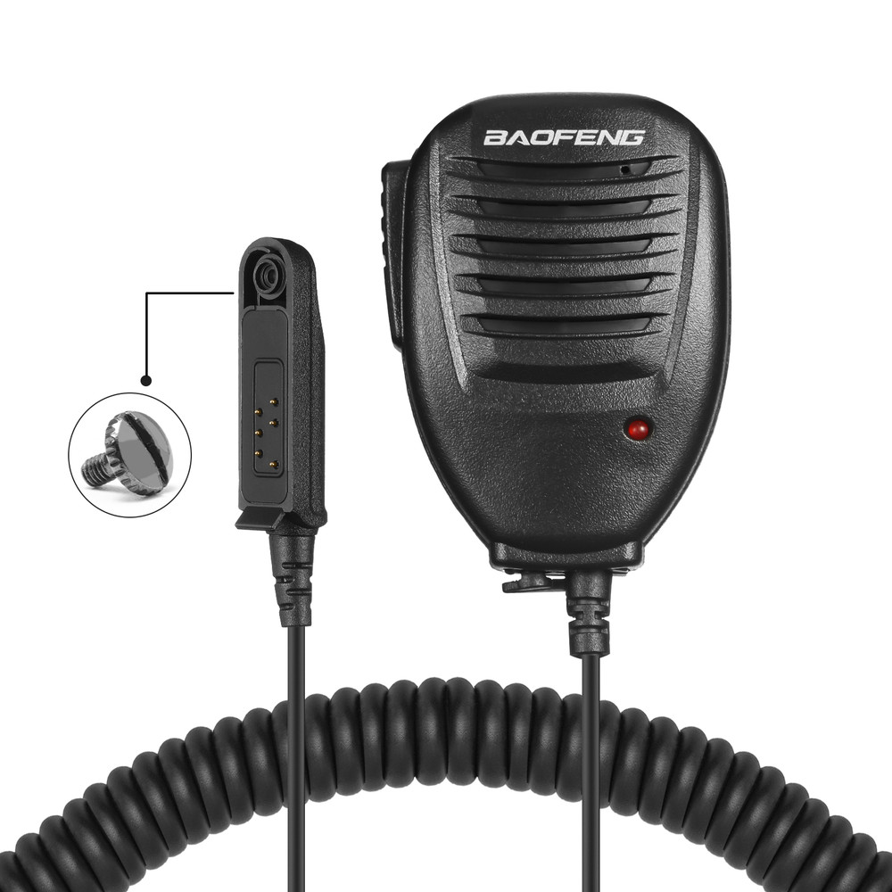 Baofeng Waterproof Shoulder Speaker Mic for UV-9G GT-3WP BF-9700 UV-9R UV-82WP