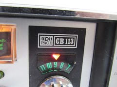 Pace CB-113 Base Station 23-Ch CB Radio w/ Mic Power Cord Works