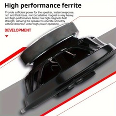 2pcs 4 Inch Car HiFi Coaxial Speakers- 420W 4-Way Full Range Frequency Speakers