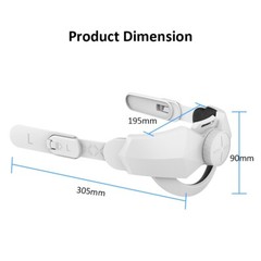 Adjustable Head Strap Replacement for Oculus Quest 2 Elite Headband Accessories