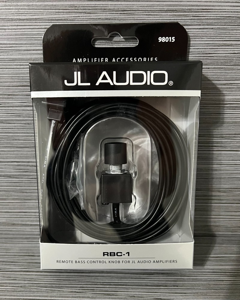 JL Audio RBC-1 Car Audio Remote Bass Control for JL RD and Slash v2 Amplifiers