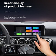 MMB Wired to Wireless CarPlay Android Auto USB Dongle AI Box PRO w/ Mirror-Link