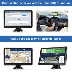 GPS Navigation For Car/Truck Touch Screen Maps w/ Spoken Direction 7″ 8G+256M US