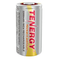 Tenergy Sub C 2200mAh and 4/5 Sub C 1300mAh 1.2V NiCD No Tabs or With Tabs Lot
