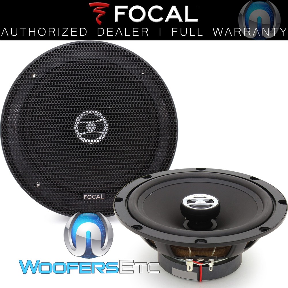 OPEN BOX FOCAL RCX-165 6.5″ 60W RMS 2-WAY AUDITOR COAXIAL CAR SPEAKERS