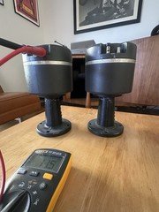PAIR DuKane 5A-540 alnico compression drivers (Coral M100) 16ohm Working!