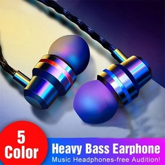 In-Ear Wired Earphone 3.5mm Earbuds Earphones Music Sport Gaming Headset With mi