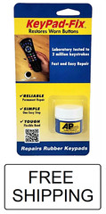 KEYPAD-FIX – Repairs All Rubber Keypads – 0.3 oz Container – FREE SHIPPING