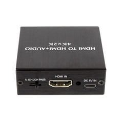4K * 2K HDMI Stereo Audio Video Extractor Converter HDMI+ Optical SPDIF 3.5mm n
