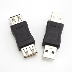 USB 2.0 Type A Connector Converter Female to Female Male to Male Coupler Adapter