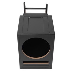 For 2003-2006 Chevy Silverado GMC Sierra 12″ Center Console Subwoofer Box Black