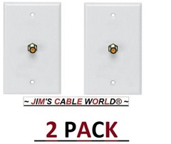 JIMS CABLE WORLD 6 Inch 1 Ft 2 Ft 3 Ft 4 Ft 5 Ft 6 Foot HD RG6 75Ω Coaxial Cable