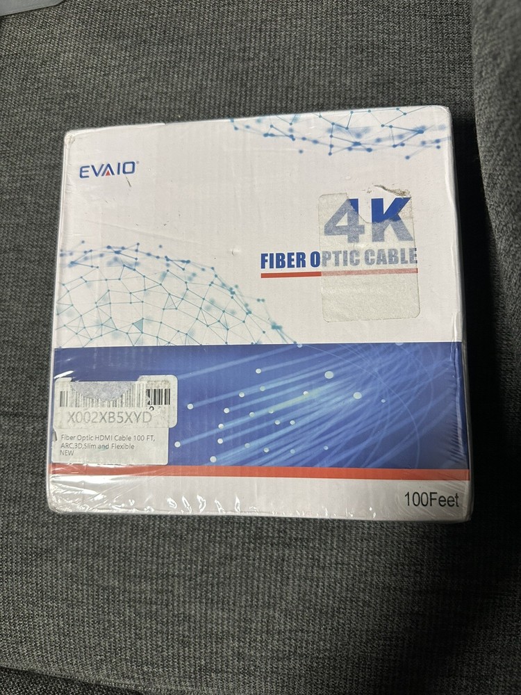 EVAIO 4K Fiber Optic Cable 100FT