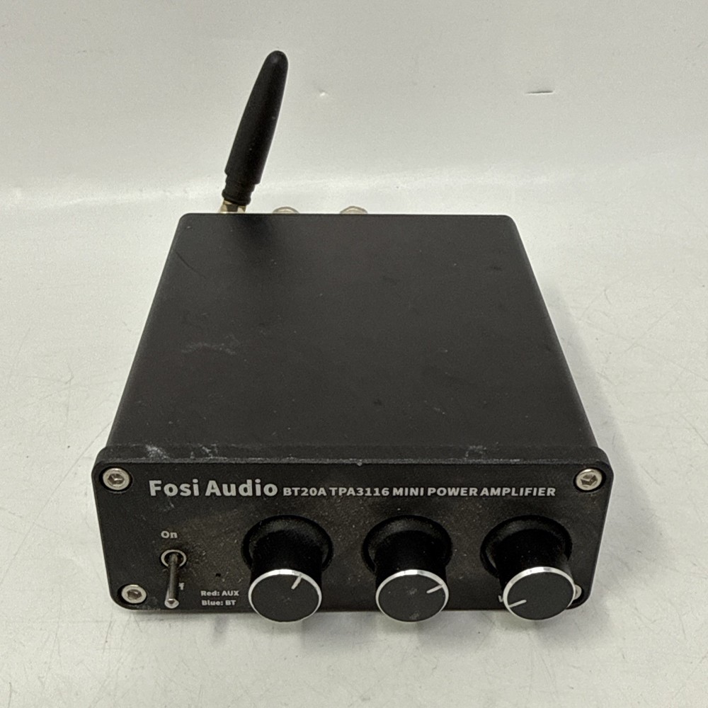Fosi Audio BT20A Amplifier 48V TPA3255 Bluetooth 2 Channel – No Power Cord