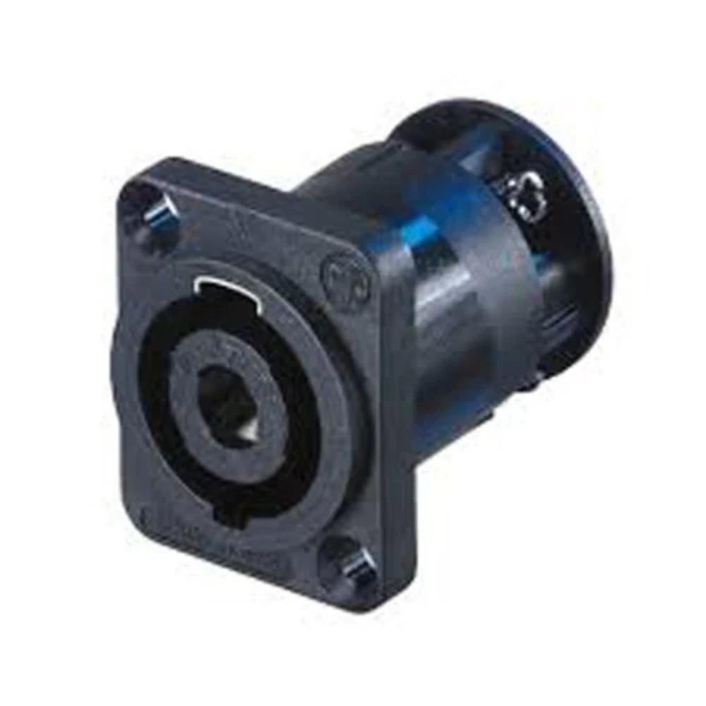 NEUTRIK NL4MP-ST 4-Pole SPEAKON Panel Mount Locking w/ Screw Terminals