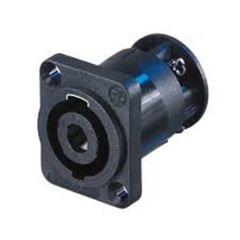 NEUTRIK NL4MP-ST 4-Pole SPEAKON Panel Mount Locking w/ Screw Terminals