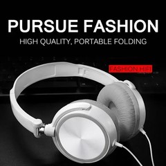 Over the Ear Wired Headphones with Clear Sound for Extra Bass Long Cord 3.5mm