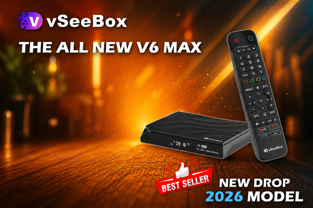 VseeBox V6 Max Authorized Reseller FAST Shipping! The SuperBox Crusher New 2026!