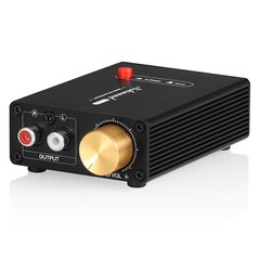 Mini Stereo Line Level Amp/Booster with 20db Gain HIFI Home Audio Pre-Amplifier