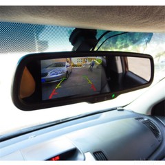 4.3″ Car Rear View Mirror Monitor Bracket+Backup Camera Kit For GMC YUKON SAVANA