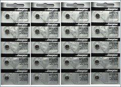 20 x FRESH Energizer 377 376 WATCH BATTERY SR626SW SR626W Silver Oxide Battery