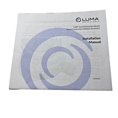 LUMA Surveillance LUM-MNT-EXT-X10T-WH x10 Turret Extension White Mount
