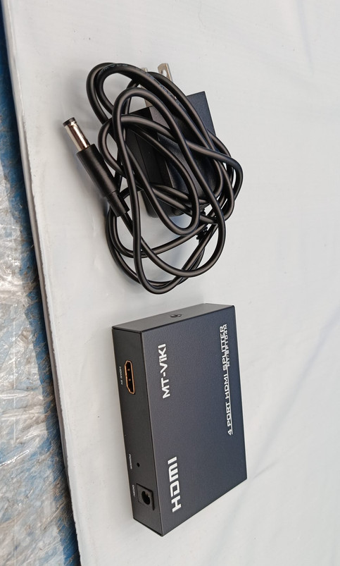 MT-VIKI 1 in 4 out HDMI Splitter 4K@30Hz Power 1×4 3D Full HD for PS4 Fire Stick