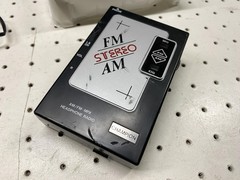 Vintage Champion AM FM Stereo Headphone Radio Model 306 Boxed Hong Kong Works