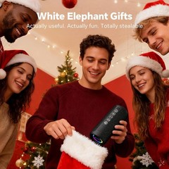 RGB Light Show Portable Speaker – Waterproof, 30 Hours Playtime for Outdoor Fun