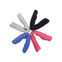 Black Braided Cloth Headband Cover Universal for Headphones-1 pc