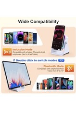 Induction Speaker with Phone Stand 5 in 1 Wireless Induction Bluetooth Audio