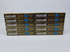 10 MAXELL XLII-S 90 Gold Super Fine Epitaxial High Bias Cassette Tapes
