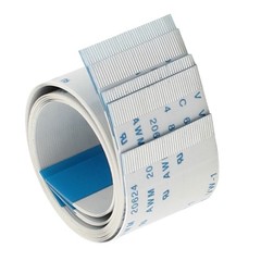 uxcell 40 Pin Flexible Flat Cable 0.5mm Pitch A Type FFC FPC Ribbon White