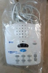BellSouth 1184 Digital Answering Machine Voice Menu & Prompts Time/Day Stamp