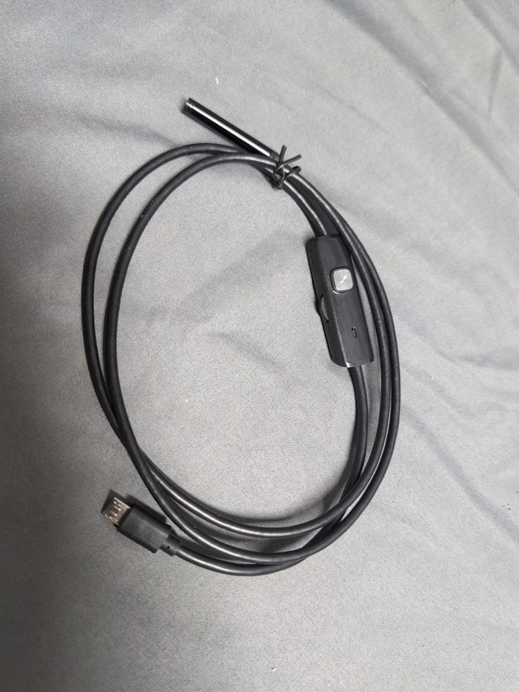 AN97‑7 7mm Endoscope Camera IP67 Inspection Camera Borescope 6LED *USB Micro