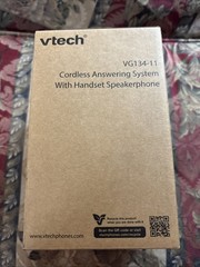 VTech VG134-11 DECT 6.0 Cordless Phone w/ Bluetooth Digital Answering Black