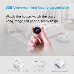 2026 Mini Camara Oculta Espia WiFi 1080P HD Seguridad Audio y Video APP Movil
