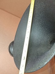 Vintage ROLA Gooseneck Horn Speaker 14″ Bell Complete As Found Untested