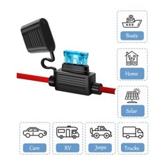 10-18AWG inline fuse holder – Suitable for ATO standard fuses