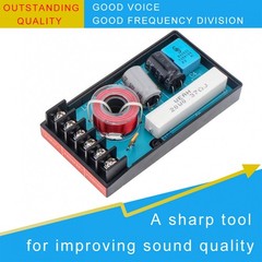 2Pcs Audio 2 Way Crossover Speakers Filter Frequency Divider 120W 45Hz – 20KHz