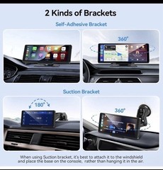 🔥Wireless Portable Car Screen 10” W/ Backup Camera CarPlay And Android Auto