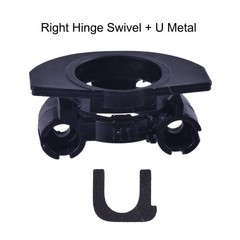 For Sony WH-1000XM4 Headphone Plastic Hinge Swivel + U Metal Replacement